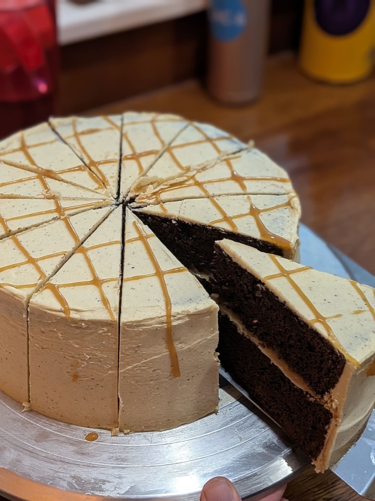 Caramel Mocha Cake